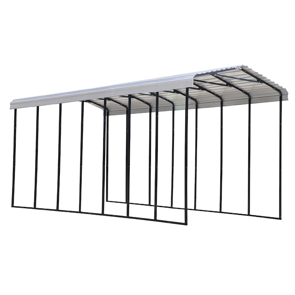 Arrow Carport, 14x33x14, Eggshell